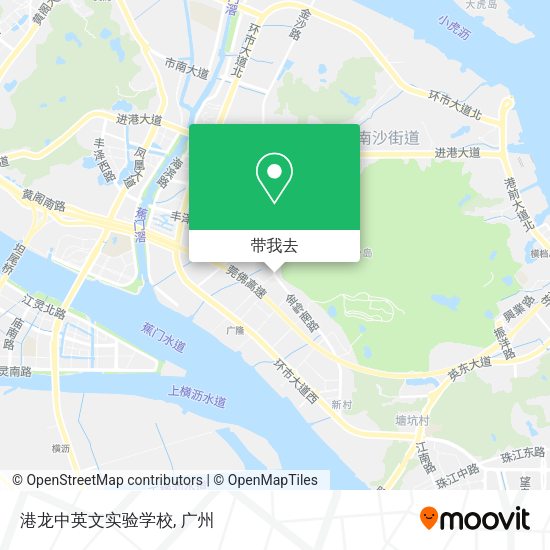 港龙中英文实验学校地图
