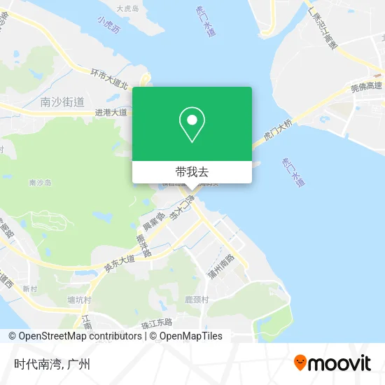 时代南湾地图