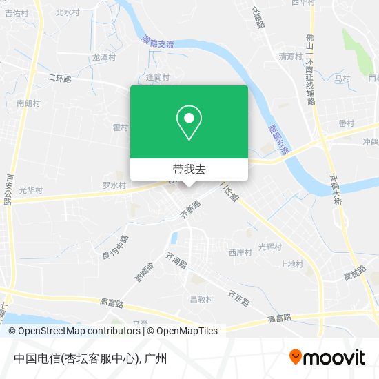 中国电信(杏坛客服中心)地图