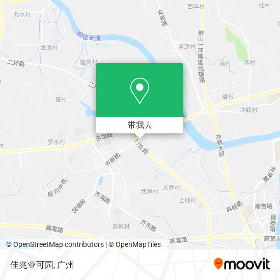 佳兆业可园地图