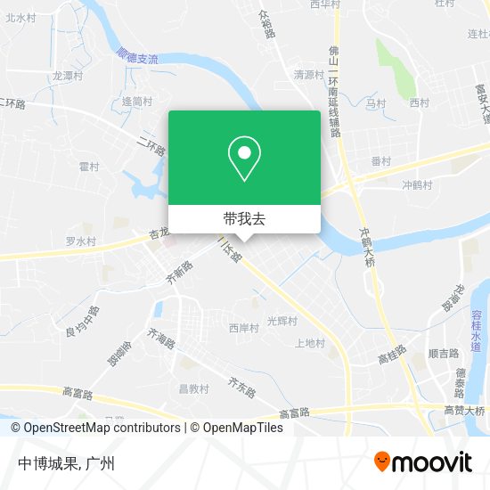 中博城果地图