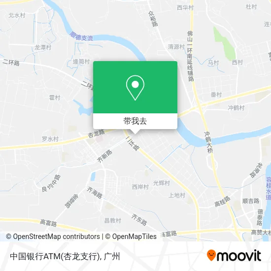 中国银行ATM(杏龙支行)地图