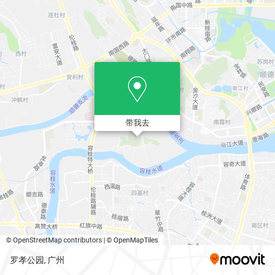 罗孝公园地图
