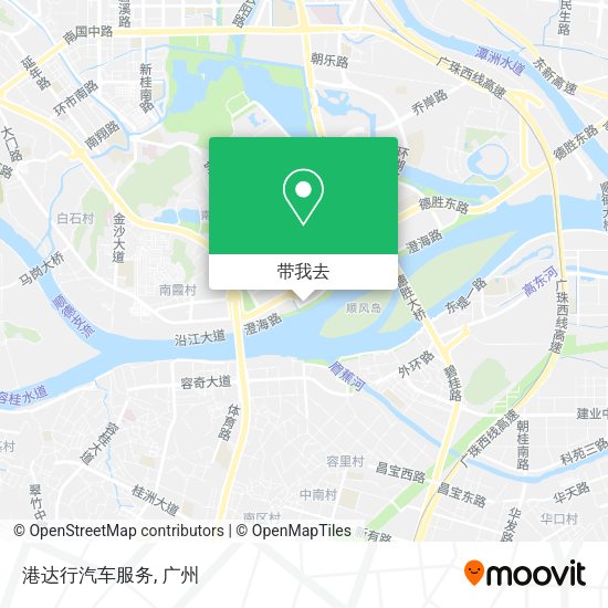 港达行汽车服务地图