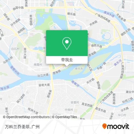 万科兰乔圣菲地图