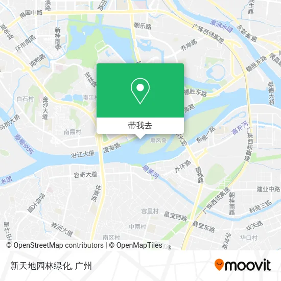 新天地园林绿化地图