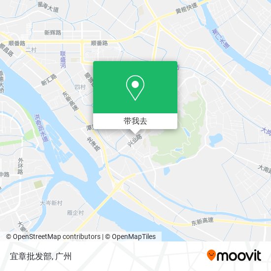 宜章批发部地图