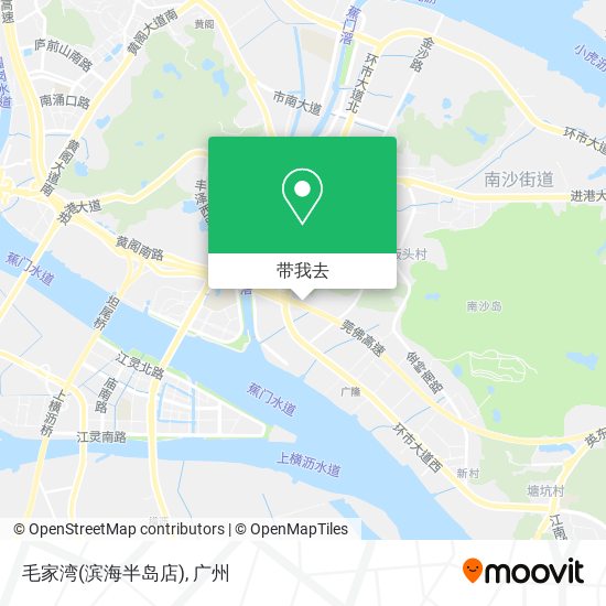 毛家湾(滨海半岛店)地图