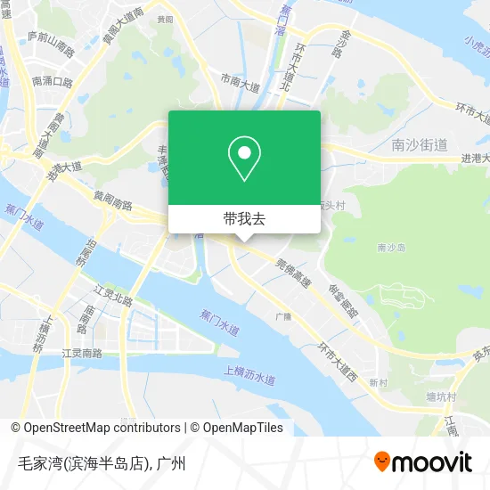 毛家湾(滨海半岛店)地图