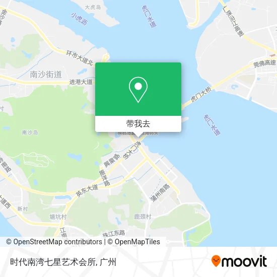 时代南湾七星艺术会所地图