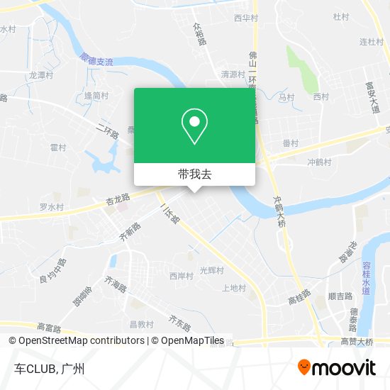 车CLUB地图