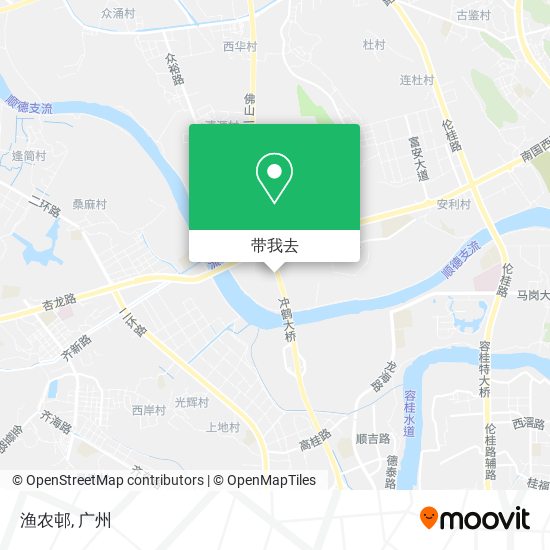 渔农邨地图