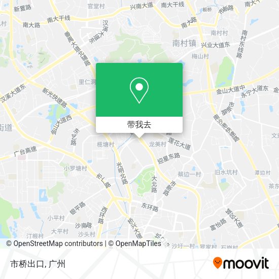 市桥出口地图