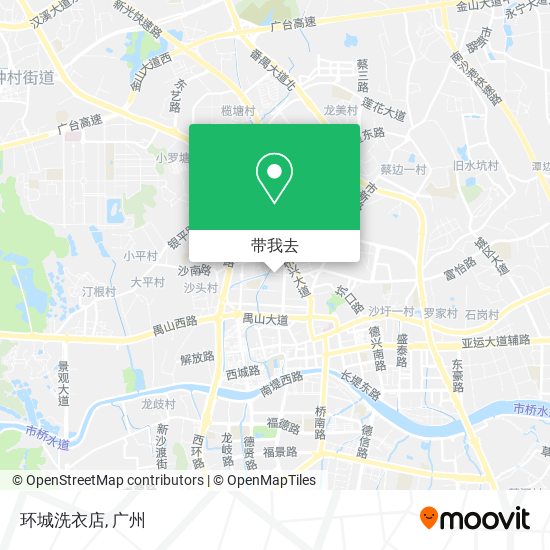 环城洗衣店地图