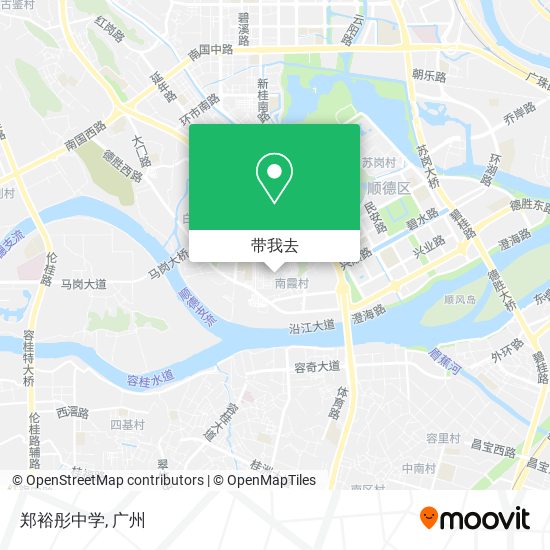 郑裕彤中学地图