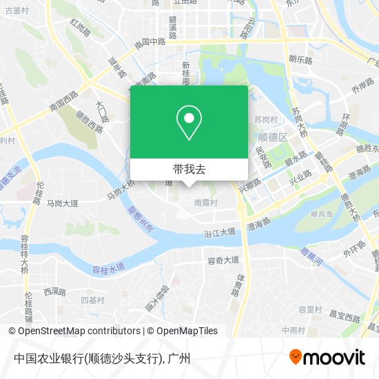 中国农业银行(顺德沙头支行)地图