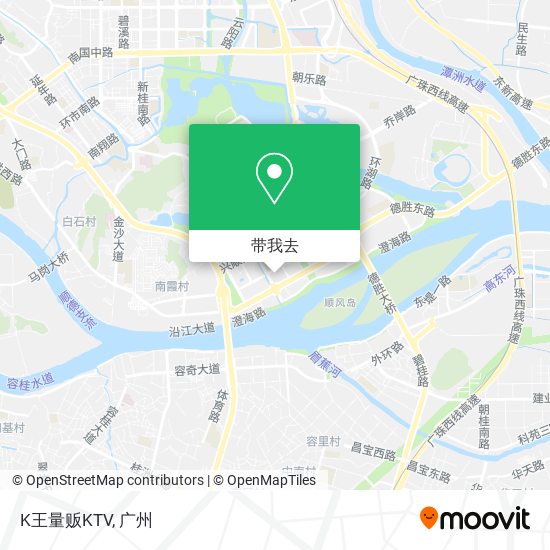 K王量贩KTV地图