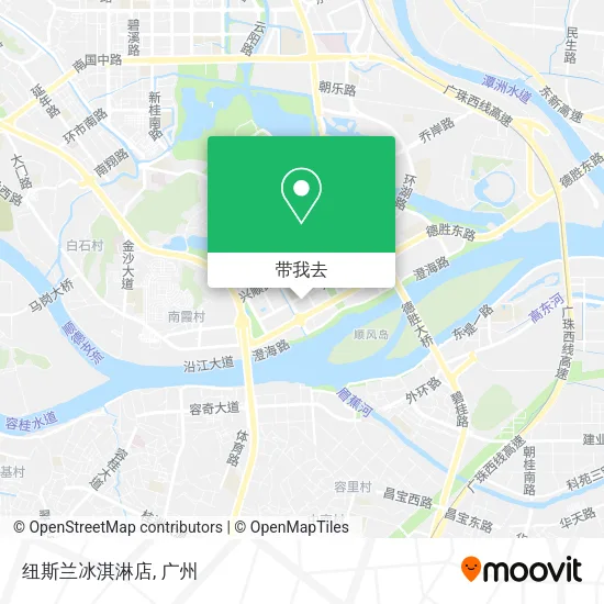 纽斯兰冰淇淋店地图