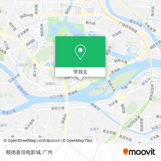 顺德嘉信电影城地图