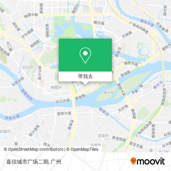 嘉信城市广场二期地图