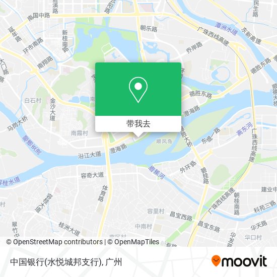 中国银行(水悦城邦支行)地图