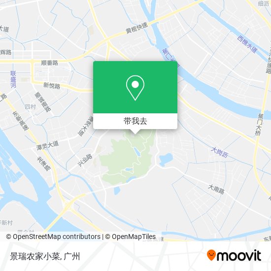 景瑞农家小菜地图