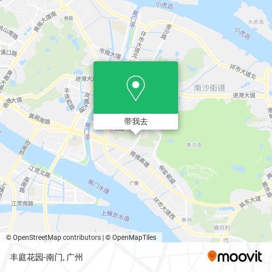 丰庭花园-南门地图