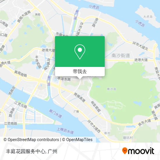 丰庭花园服务中心地图