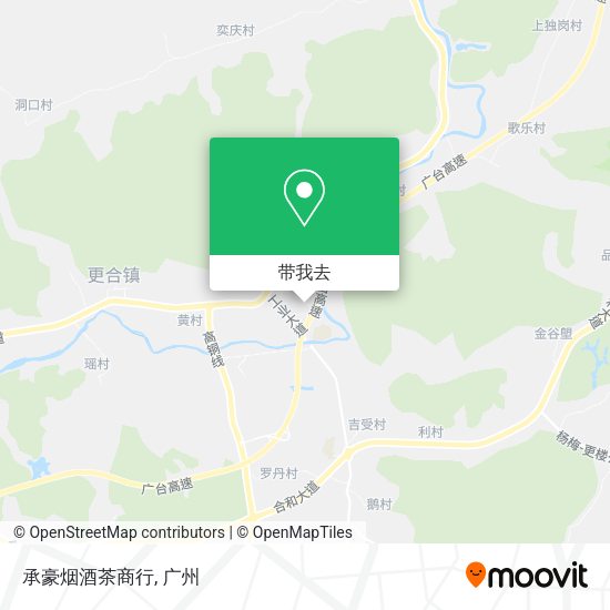 承豪烟酒茶商行地图