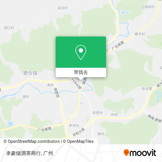 承豪烟酒茶商行地图