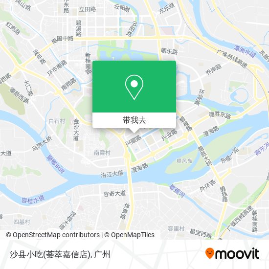 沙县小吃(荟萃嘉信店)地图