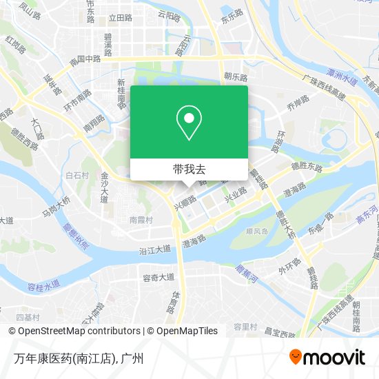 万年康医药(南江店)地图