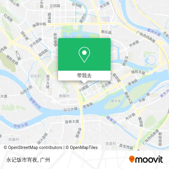 永记饭市宵夜地图