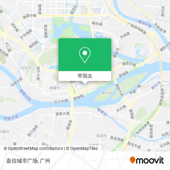 嘉信城市广场地图