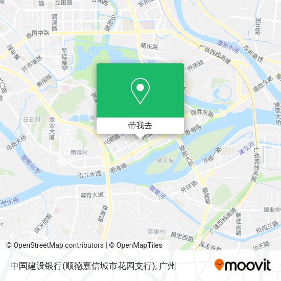 中国建设银行(顺德嘉信城市花园支行)地图
