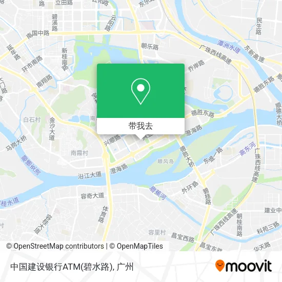 中国建设银行ATM(碧水路)地图