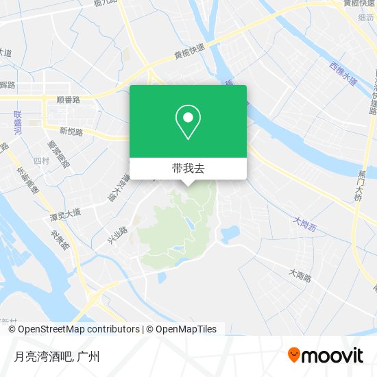 月亮湾酒吧地图