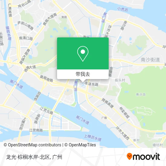 龙光·棕榈水岸-北区地图
