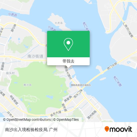 南沙出入境检验检疫局地图