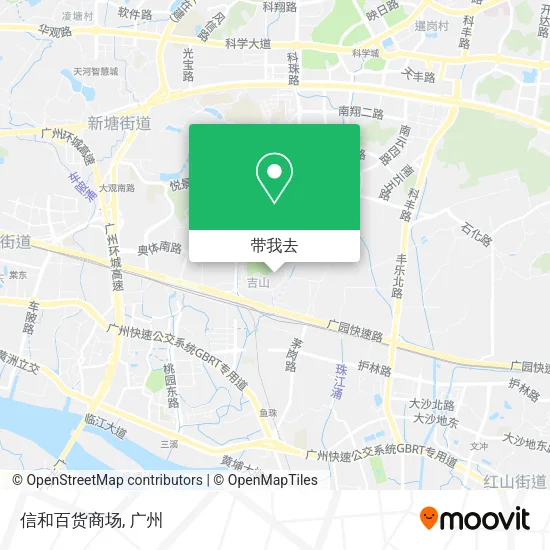 信和百货商场地图