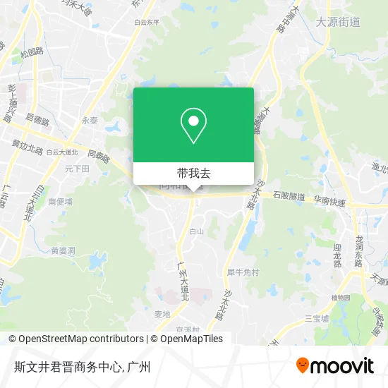 斯文井君晋商务中心地图