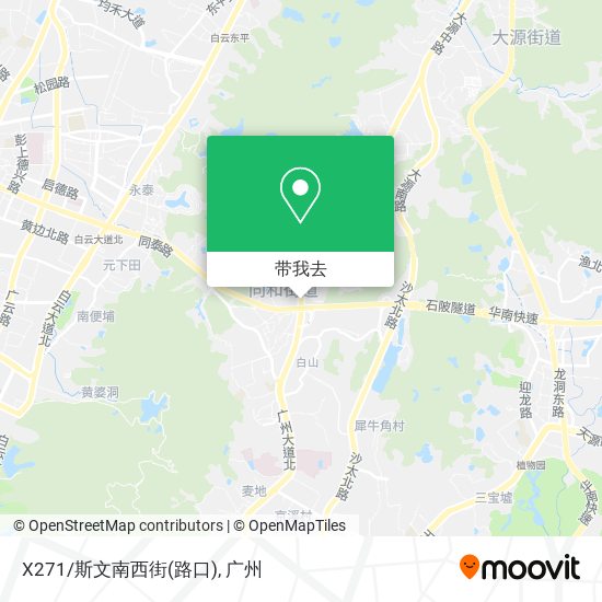 X271/斯文南西街(路口)地图