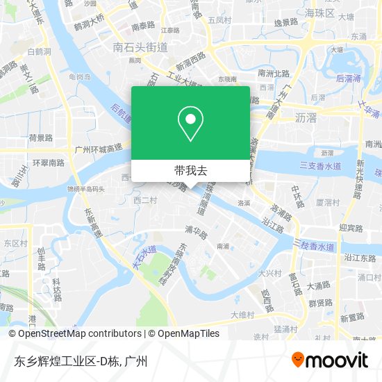 东乡辉煌工业区-D栋地图