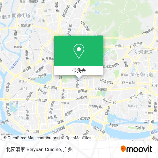 北园酒家 Beiyuan Cuisine地图