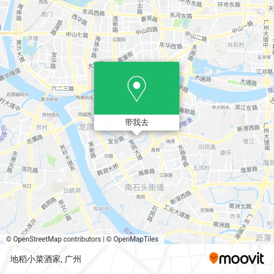 地稻小菜酒家地图