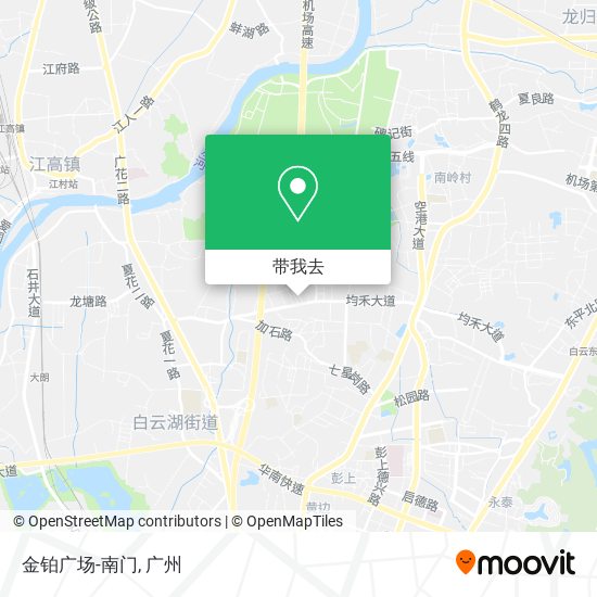 金铂广场-南门地图