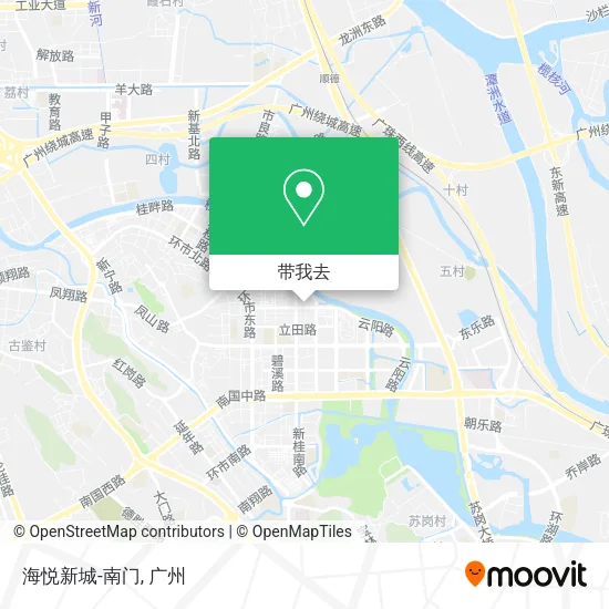 海悦新城-南门地图