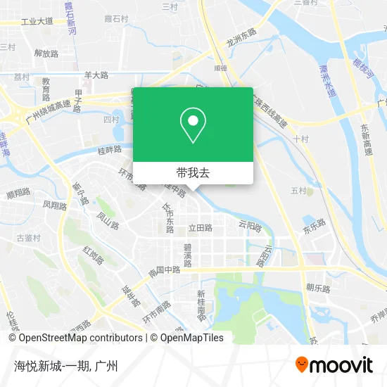 海悦新城-一期地图