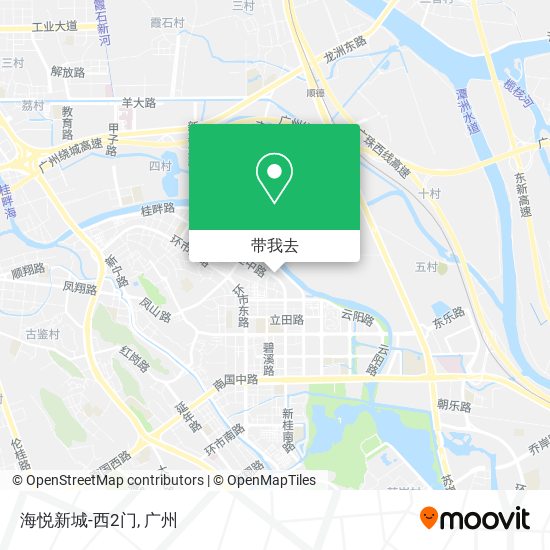 海悦新城-西2门地图