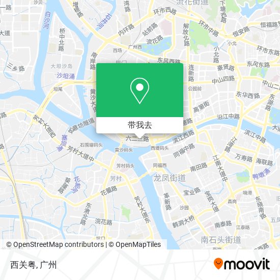 西关粤地图